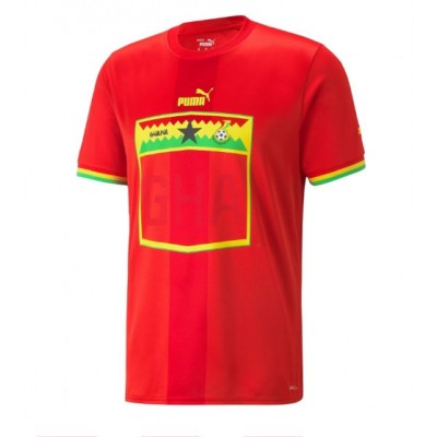 Pánský Fotbalový dres Ghana MS 2022 Venkovní Krátký Rukáv